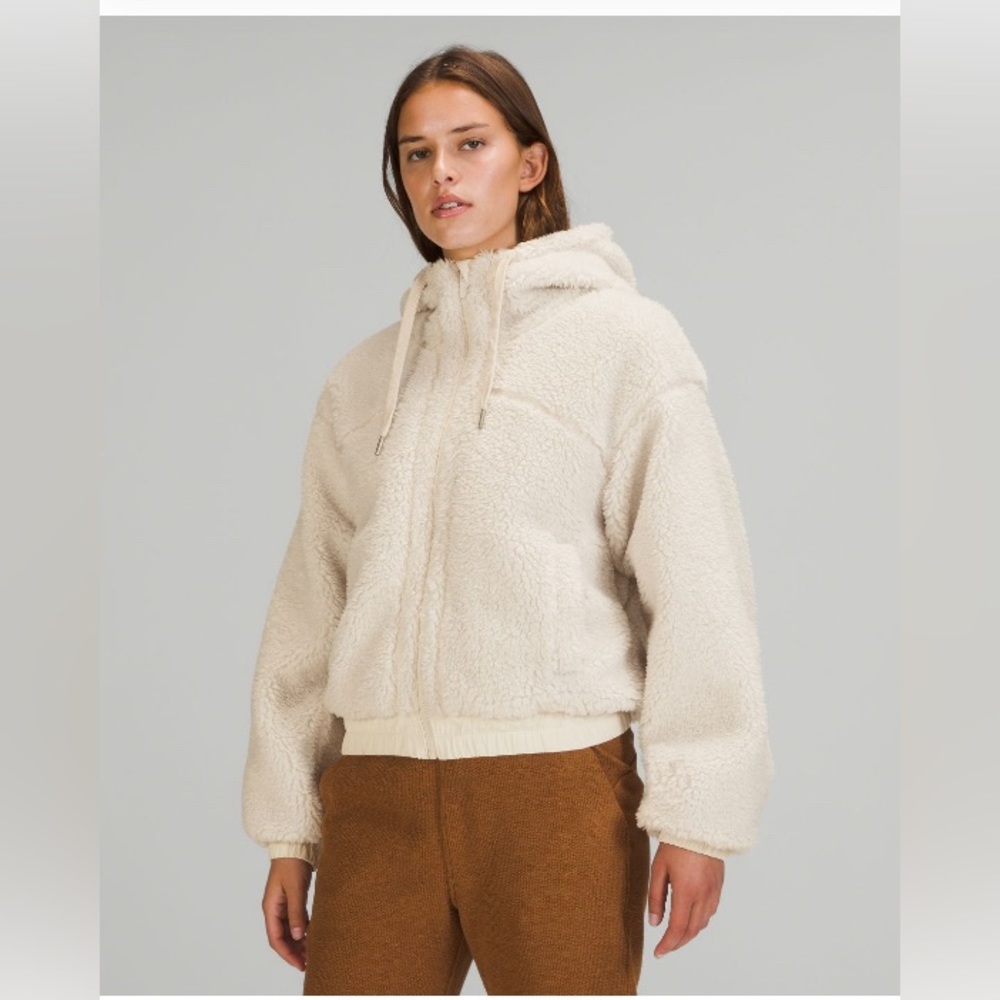 lululemon athletica Off-White Teddy Jacket
